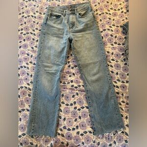 DL1961 Light Blue Straight Jeans